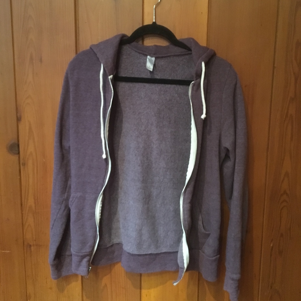Alternative Apparel Purple Hoodie